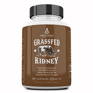 Grass fed beef kidney by Ancestral Supplements