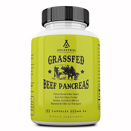 Grass fed beef pancreas by Ancestral Supplements