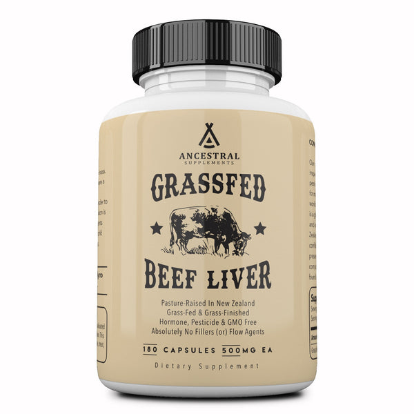 Grass fed beef liver by Ancestral Supplements